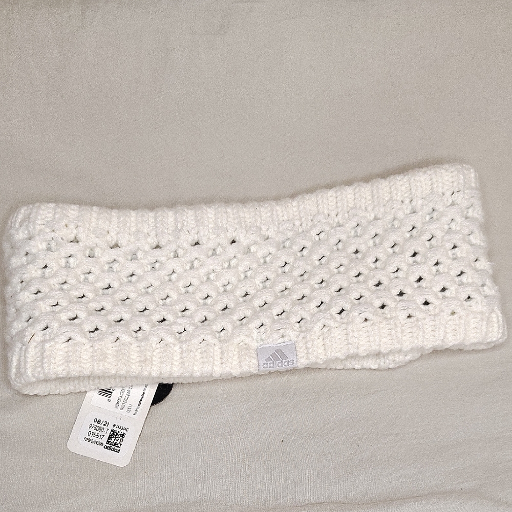 Adidas Ivory Knit Headband